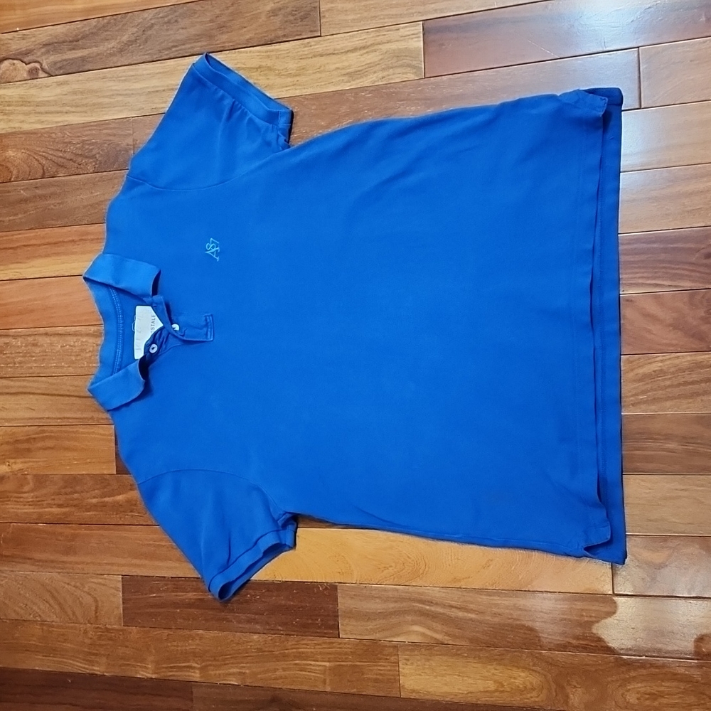 Men's Aeropostale blue polo shirt